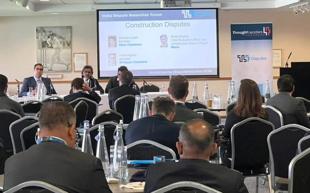 India Dispute Resolution Forum by ThoughtLeaders4, London, UK